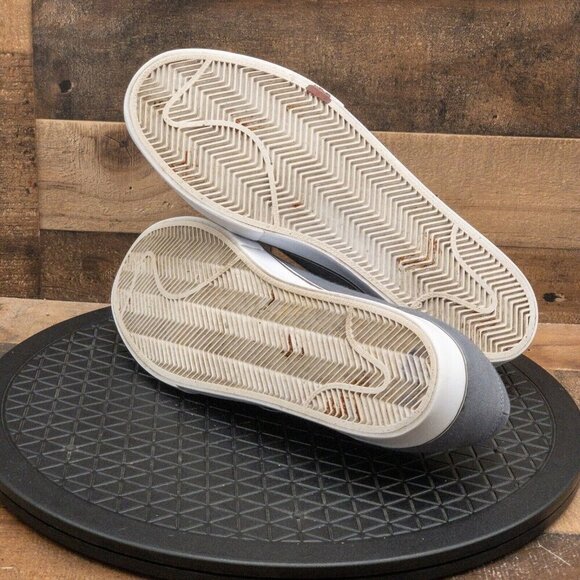 NIKE SATIRE MENS ATHLETIC SHOES RETRO SNEAKERS SKATER GRAY CASUAL LOW SIZE 13 - Picture 4 of 9